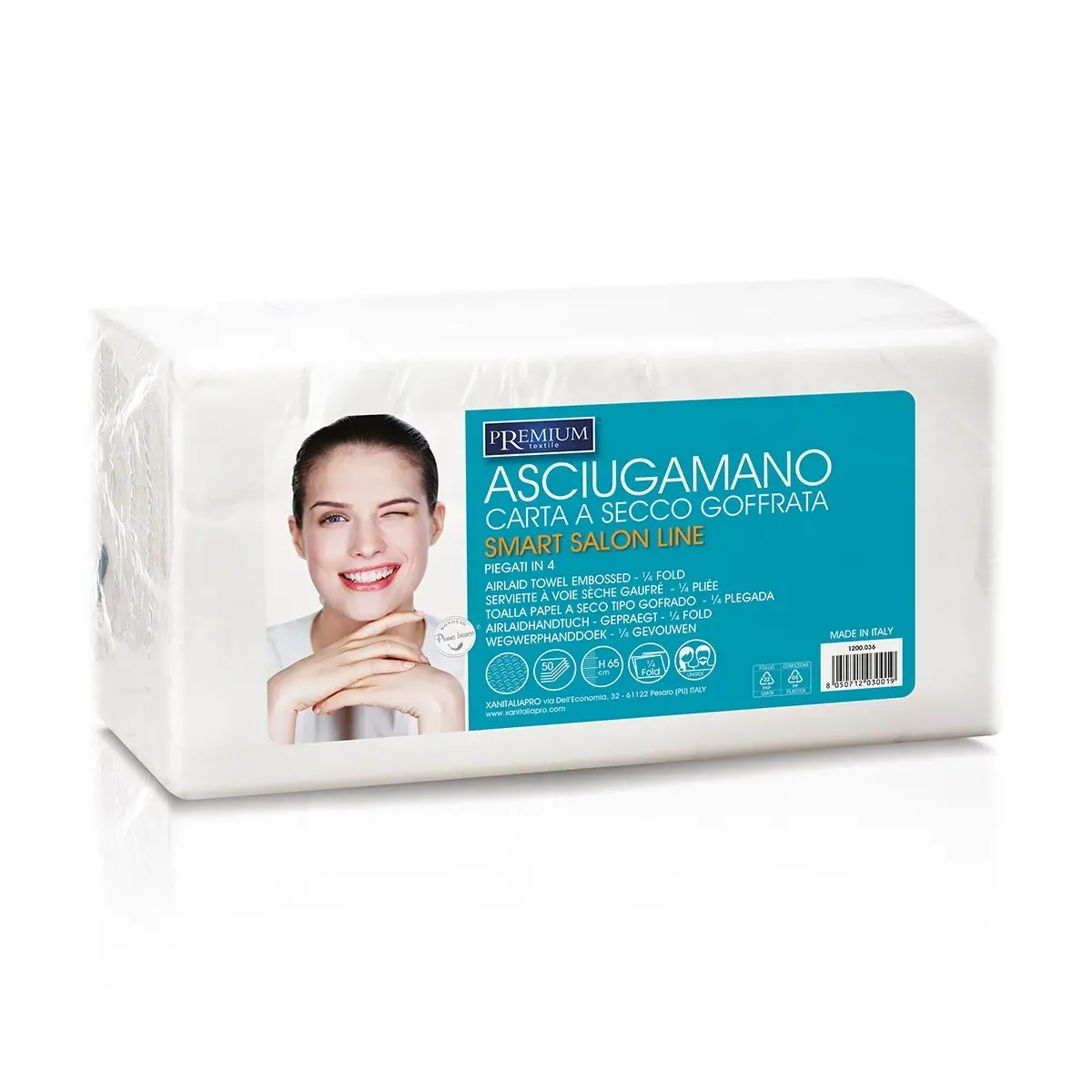 Premium Disposable Dry Embossed Paper Towels – Pack of 50