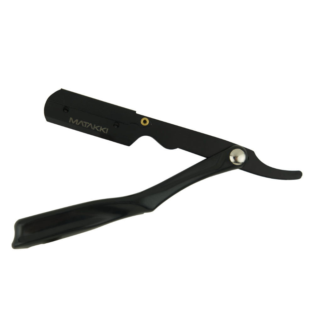 Matakki - Black Shavette Shaving Razor