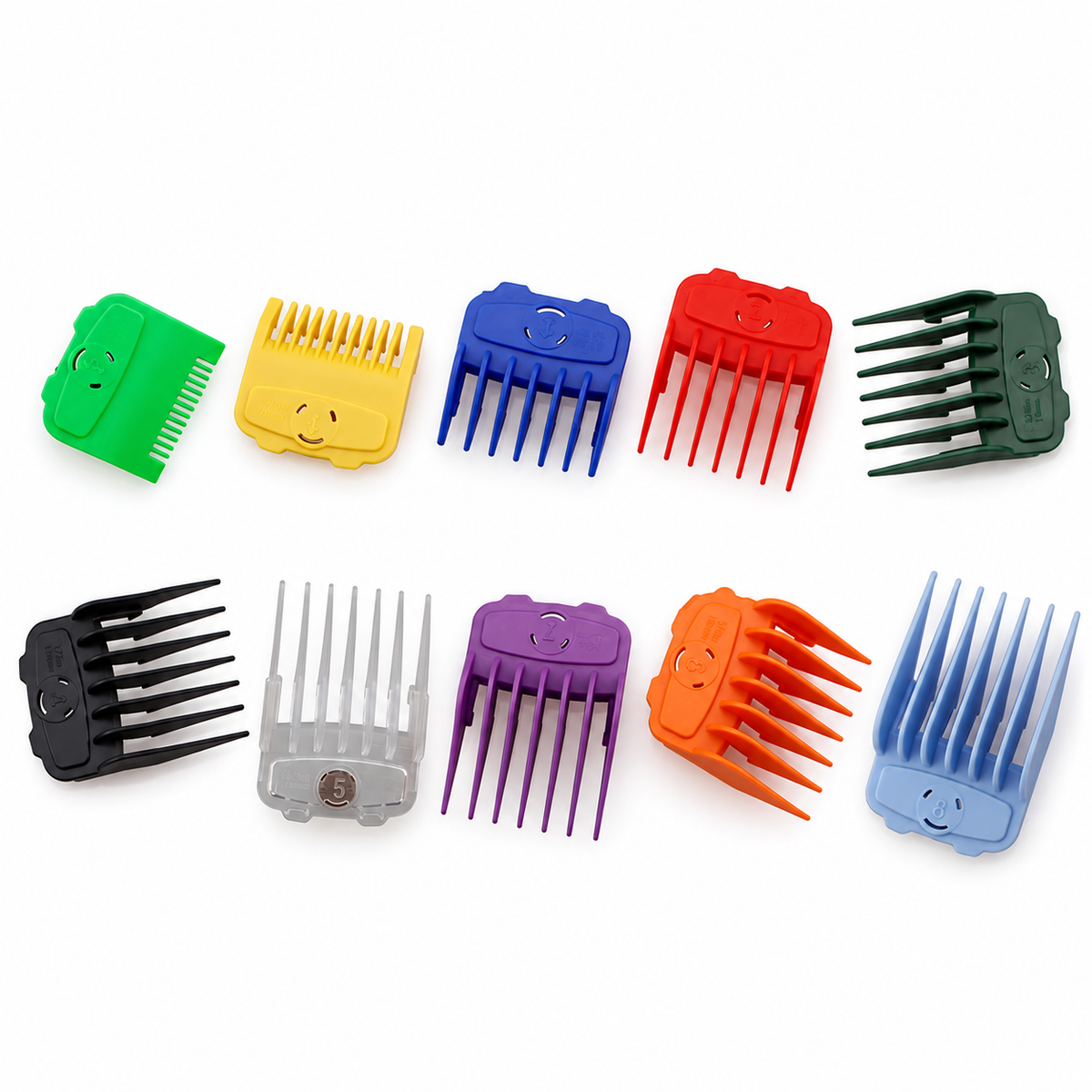 Magnetic 10-Piece Clipper Guard Set (0.5-8)