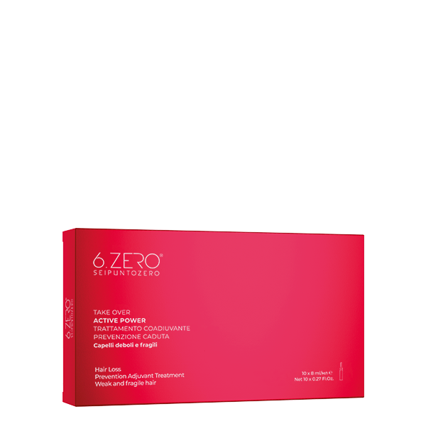 6.Zero TAKE OVER – ACTIVE POWER Hair loss prevention treatment in vials