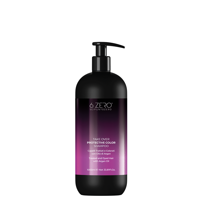 6.Zero TAKE OVER – PROTECTIVE COLOR Shampoo for coloured hair 1000ml